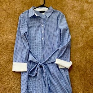 Beautiful blue work dress.